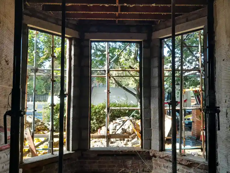 115 Year old Window Reveal Rebuild image