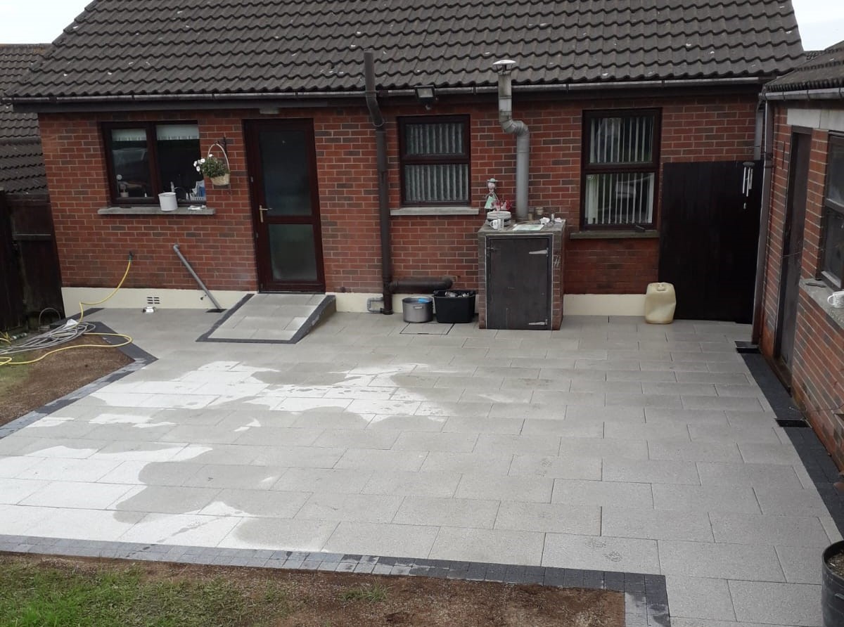 Large Rear Garden Patio image